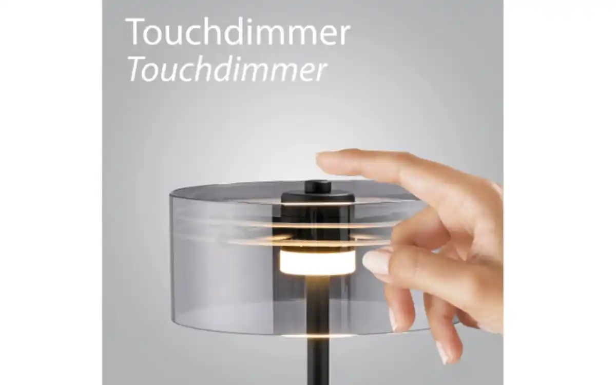 Bild 4 von LED-Tischleuchte Mondo Karena, schwarz, inkl. Dimmfunktion