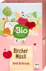 dmBio Kindermüsli Bircher mit Kirschen, ab 3 Jahren, 250 g