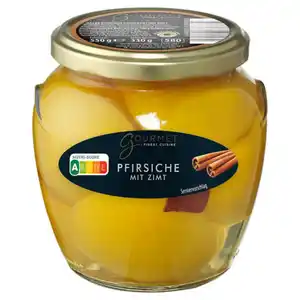 GOURMET FINEST CUISINE Gourmet Pfirsiche 580 ml, Pfirsich-Zimt