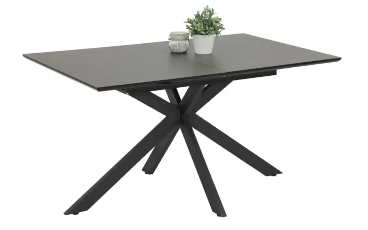 Bild 1 von Esstisch Fenja II T, schwarz, inkl. Synchronauszug