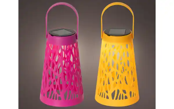 Bild 2 von Solar Laterne, mehrfarbig