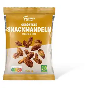 FARMER Snack-Mandeln 150 g, Honig & Salz