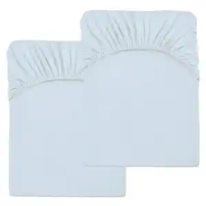 NOVITESSE Renforcé Spannbetttuch 2er-Set, Normalgröße, Weiß