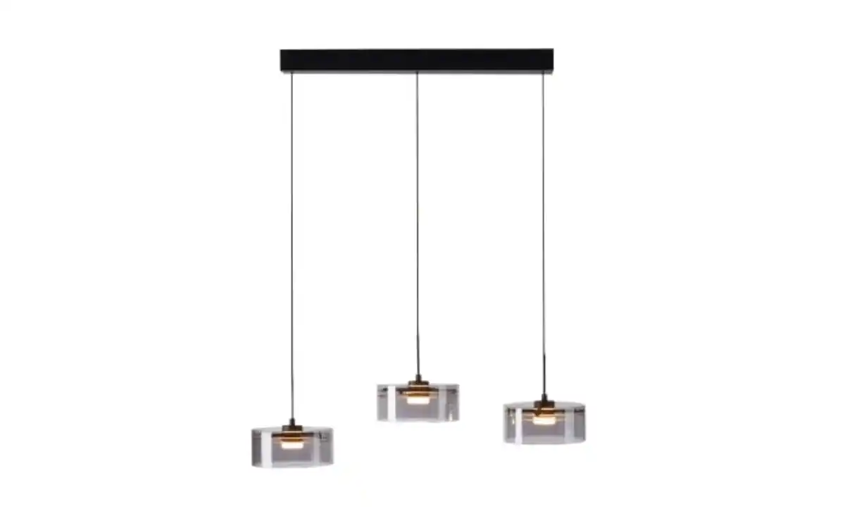 Bild 1 von LED-Pendelleuchte Mondo Karena, schwarz, 3-flammig, inkl. Memoryfunktion