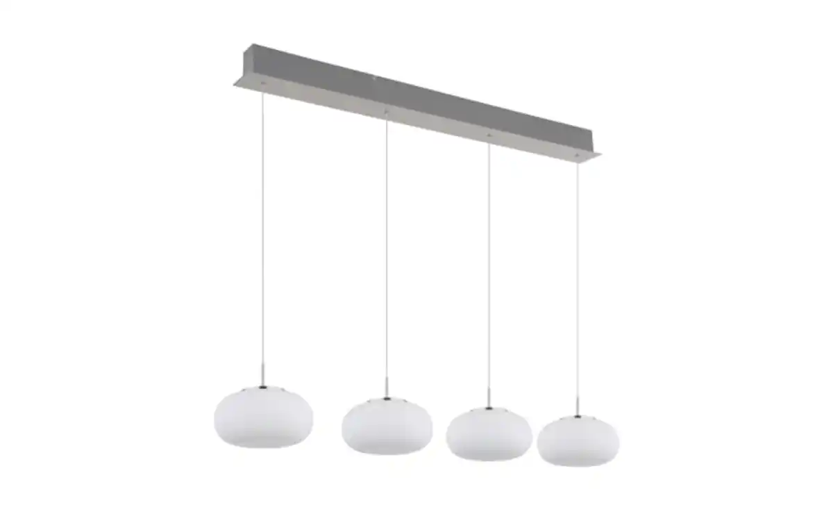 Bild 1 von LED-Pendelleuchte Quintara, weiß/nickel, inkl. Höhenverstellung