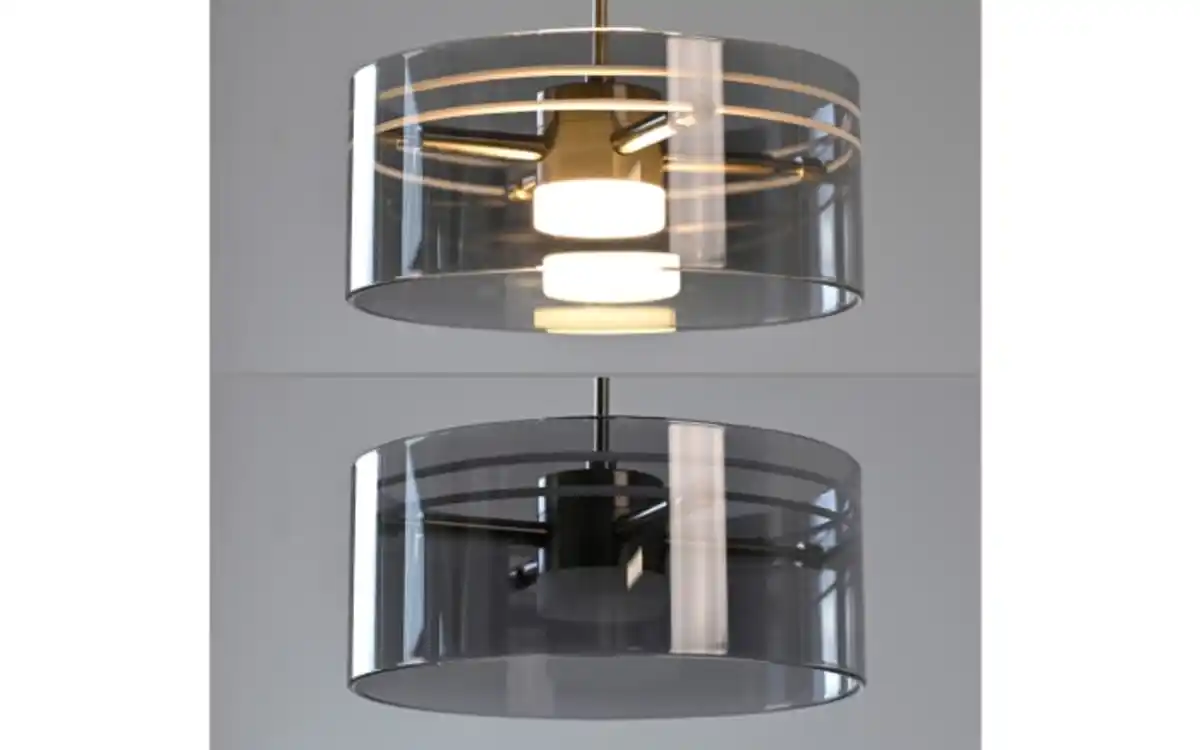 Bild 4 von LED-Pendelleuchte Mondo Karena, stahlfarbig, 1-flammig, inkl. Memoryfunktion