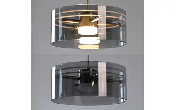 Bild 4 von LED-Pendelleuchte Mondo Karena, stahlfarbig, 1-flammig, inkl. Memoryfunktion