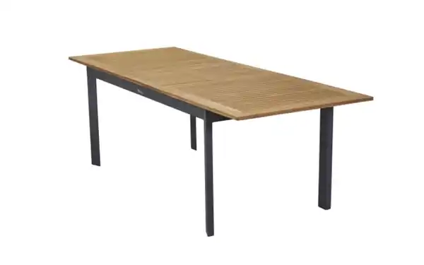 Bild 2 von outdoor (Gartenmöbel Mit Flair) - Gartentisch Unicamo, anthrazit/Teakholz