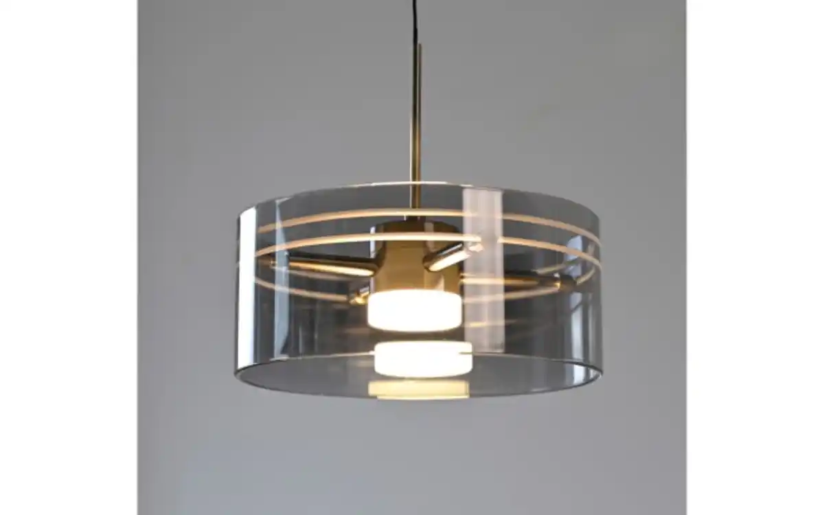 Bild 3 von LED-Pendelleuchte Mondo Karena, stahlfarbig, 1-flammig, inkl. Memoryfunktion