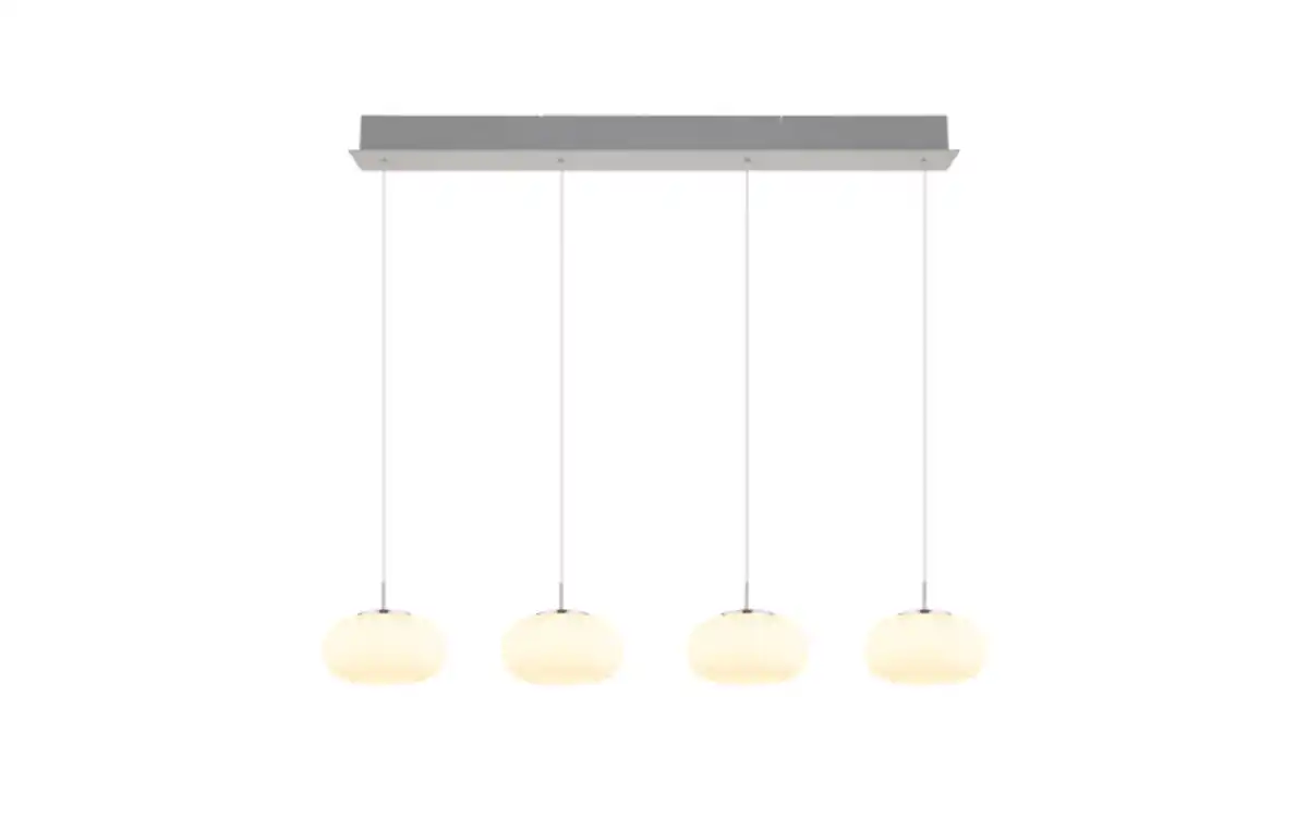 Bild 3 von LED-Pendelleuchte Quintara, weiß/nickel, inkl. Höhenverstellung