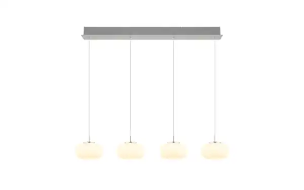 Bild 3 von LED-Pendelleuchte Quintara, weiß/nickel, inkl. Höhenverstellung