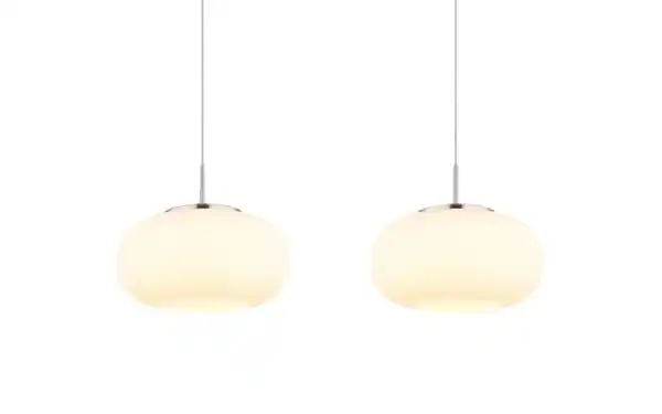 Bild 4 von LED-Pendelleuchte Quintara, weiß/nickel, inkl. Höhenverstellung