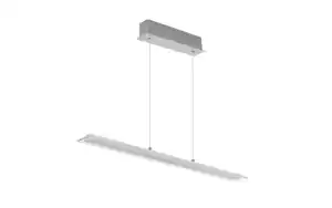 LED-Pendelleuchte Novak, nickel, inkl. Memoryfunktion