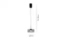 Bild 2 von LED-Pendelleuchte Mondo Karena, schwarz, 1-flammig, inkl. Memoryfunktion