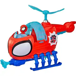 Spidey und seine Superfreunde - Spielset - Helikopter mit Figur