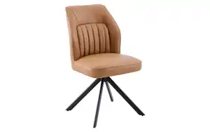 Vierfußstuhl Prizzi S, cognac