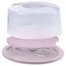 Bild 1 von CROFTON Kuchencontainer, Rund mit Kühlpad, Rosa