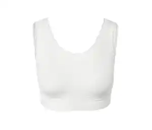 Seamless-Bustier, weiß