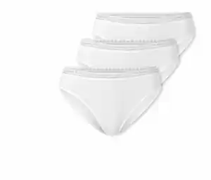 3 SCHIESSER Rio-Slips, weiß