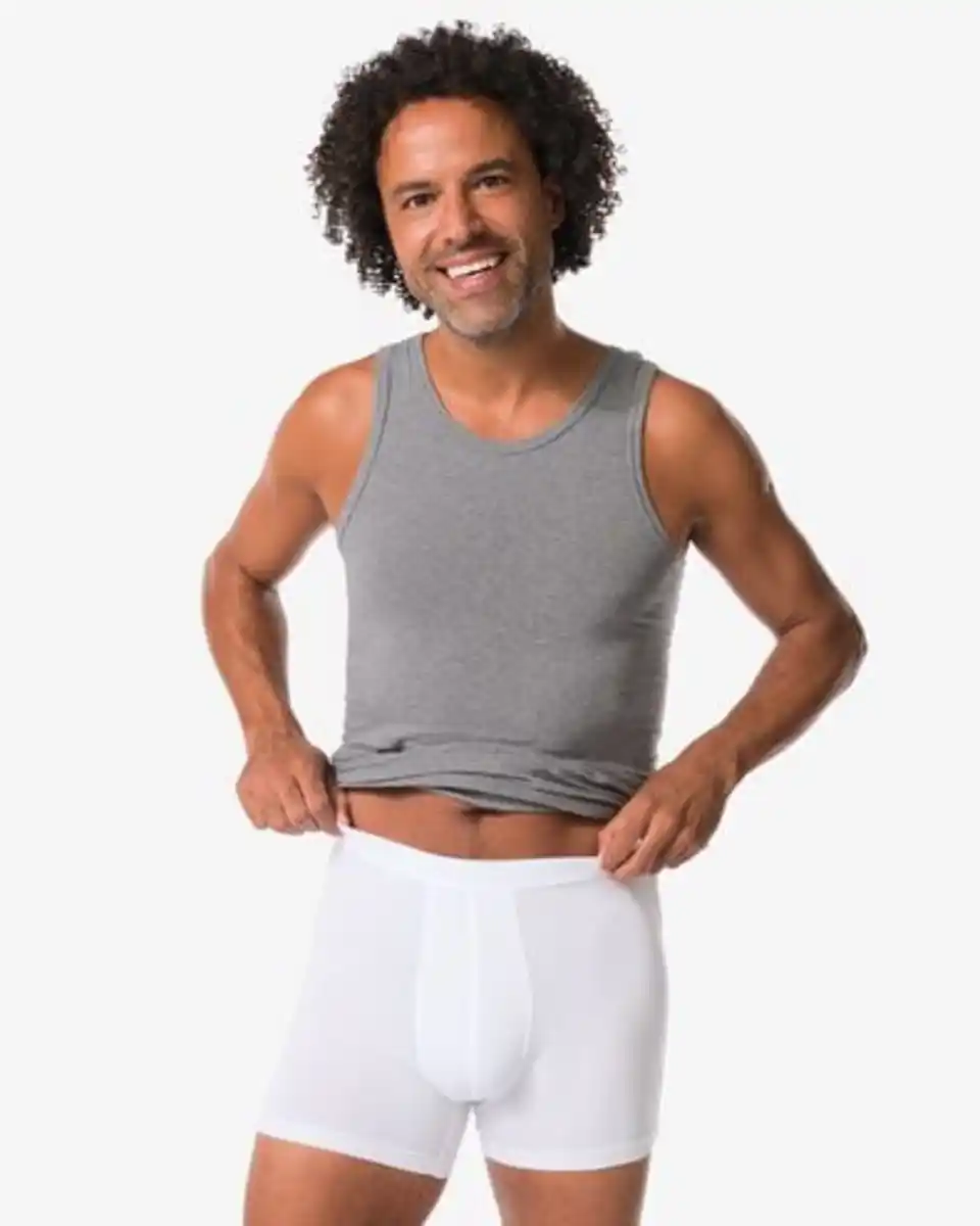 Bild 1 von Herren-Boxershorts – 3 Stück weiß