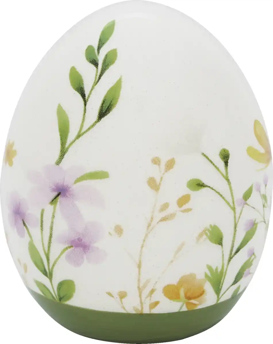 Bild 1 von IDEENWELT Deko-Keramik-Ei grün klein