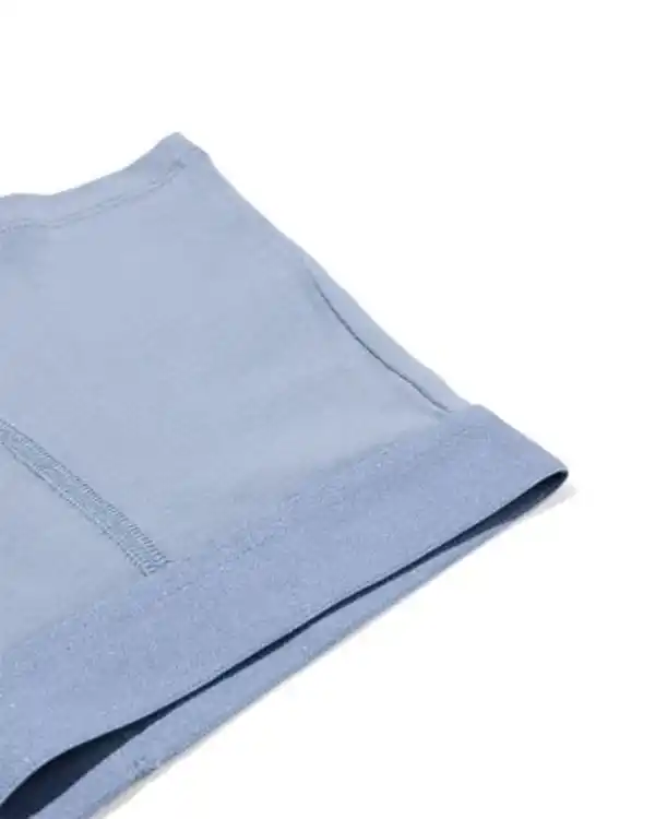 Bild 4 von Kinder-Boxershorts, unifarben – 3 Stück blau
