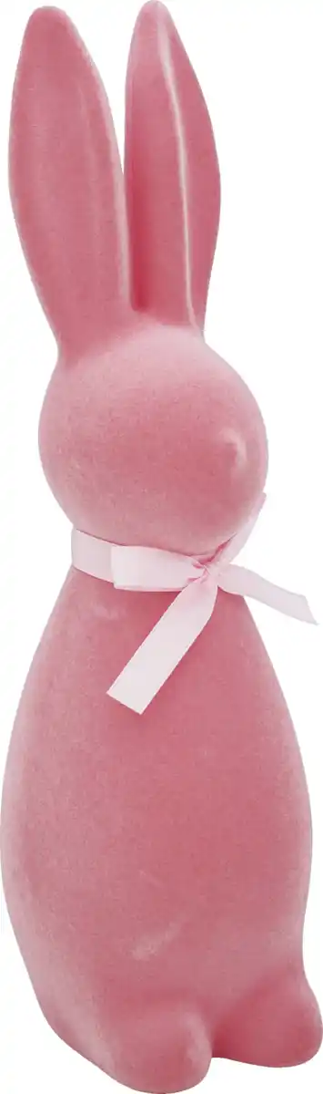 Bild 1 von IDEENWELT Deko-Samthase pink groß