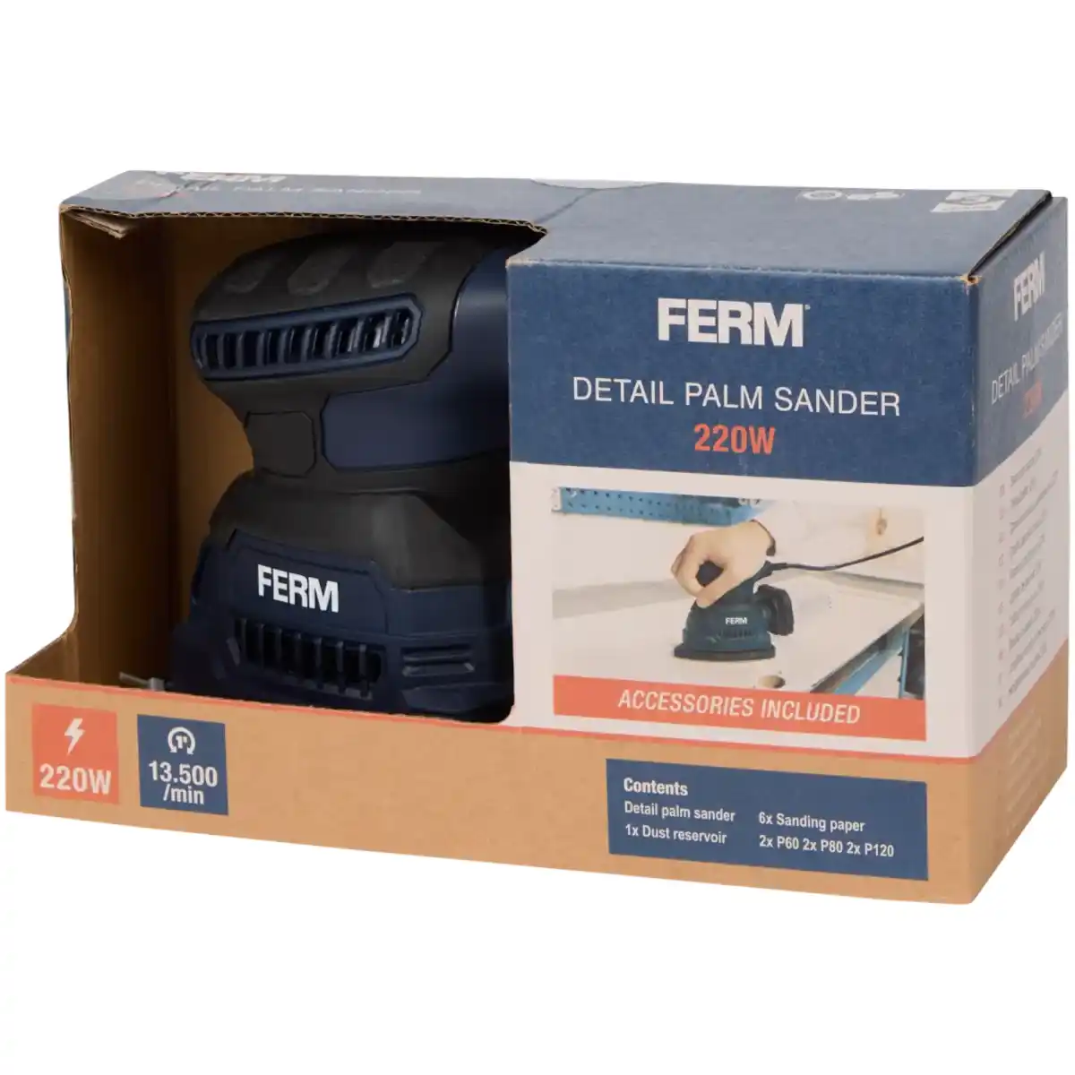 Bild 3 von FERM Handschleifmaschine