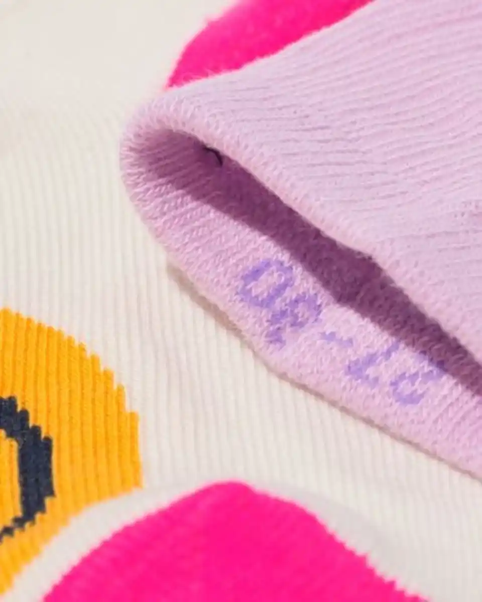 Bild 3 von Kinder-Kurzsöckchen, Gesichter – 5 Paar beige