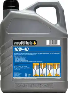 Multilub Motoröl 10W-40 5L