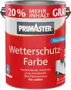 Bild 1 von Primaster Wetterschutzfarbe 3 L weiß + 20% gratis
