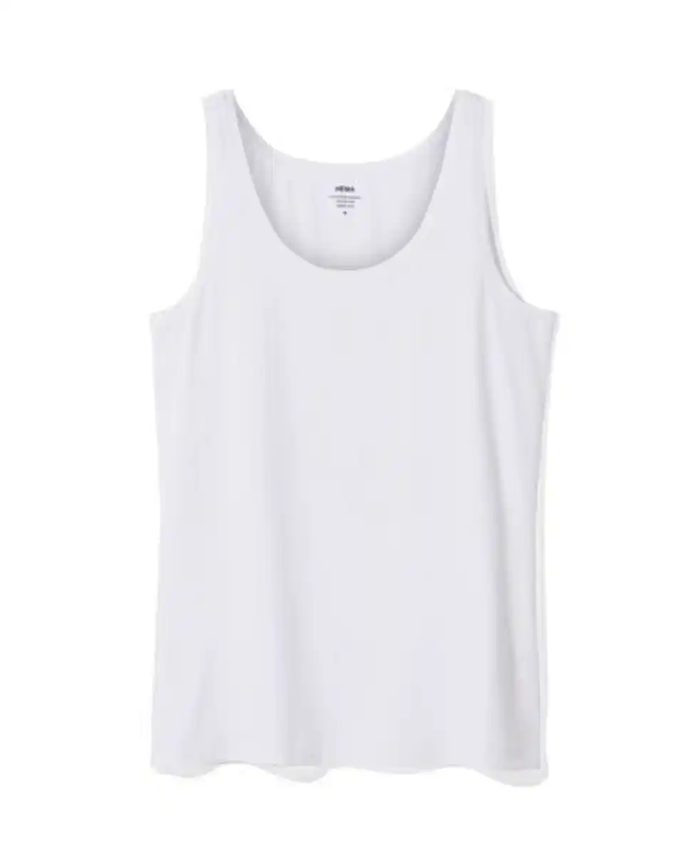 Bild 2 von Damen-Top, Biobaumwolle weiß