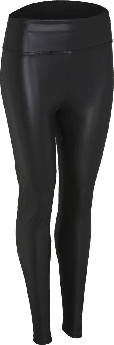 Bild 1 von IDEENWELT Leggings Lederoptik schwarz Gr. M