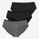Bild 1 von Damen-Panty mit hohem Baumwollanteil, 3er-Pack
