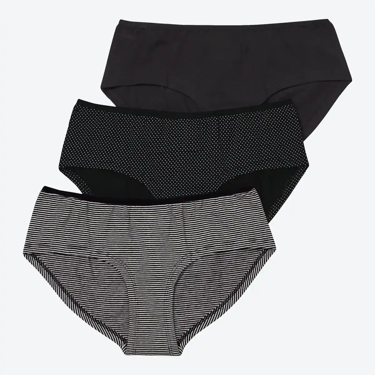 Bild 1 von Damen-Panty mit hohem Baumwollanteil, 3er-Pack
