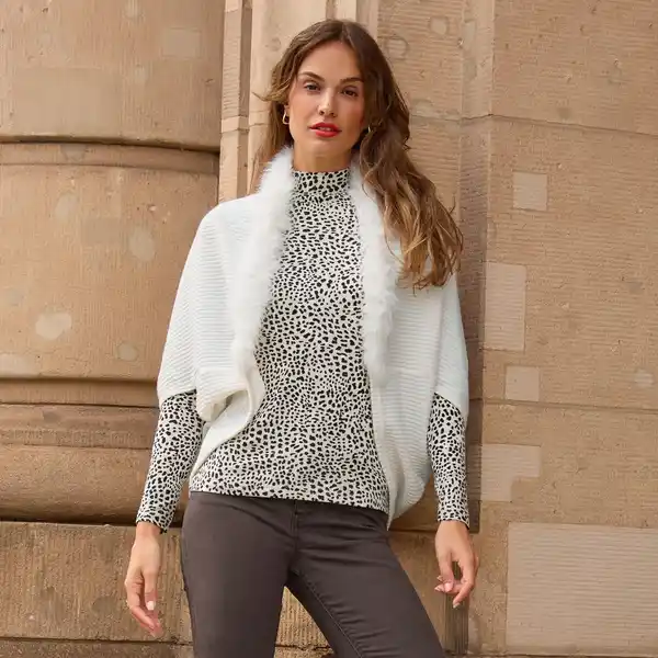 Bild 3 von Damen-Langarmshirt mit Stehkragen