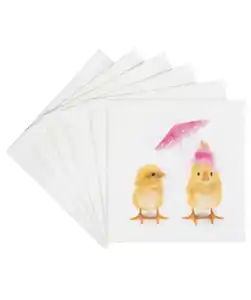 Servietten mit Ostermotiv, bunt