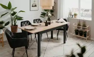 smart Ausziehbarer Esstisch in verschiedenen Größen Ben