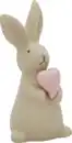 Bild 2 von IDEENWELT Deko-Keramik-Hase mit Herz klein