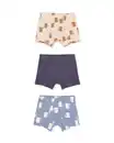 Bild 1 von Kinder-Boxershorts Hunde – 3 Stück blau