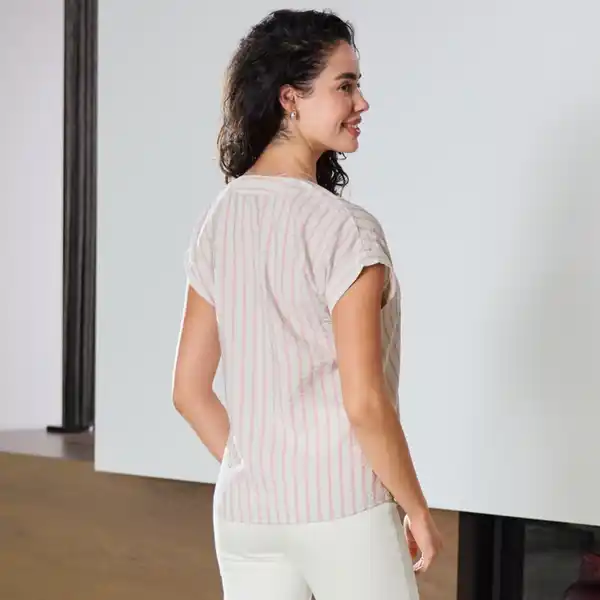 Bild 4 von Damen-Bluse mit V-Ausschnitt