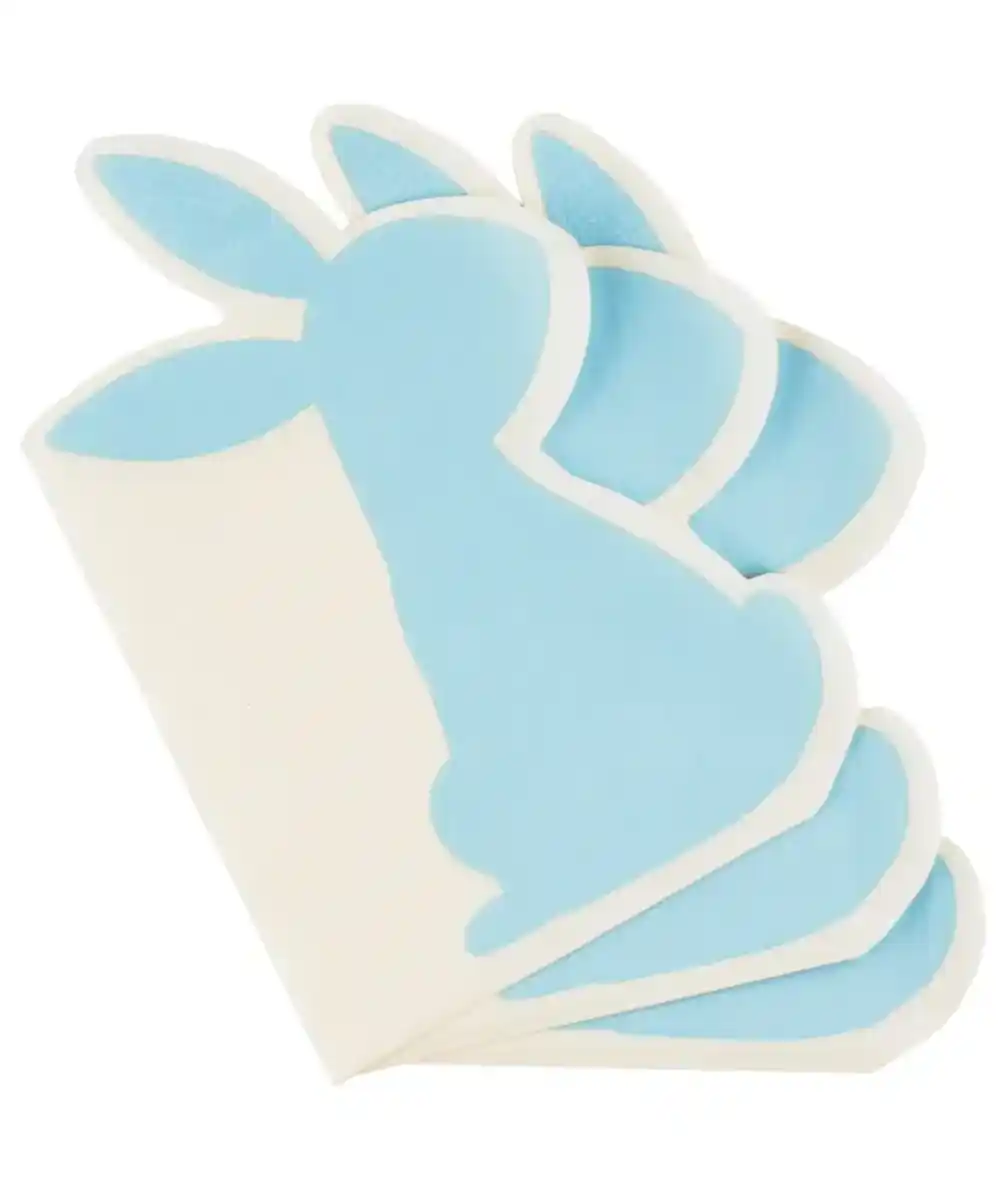 Bild 1 von Servietten im Hasendesign, weiß