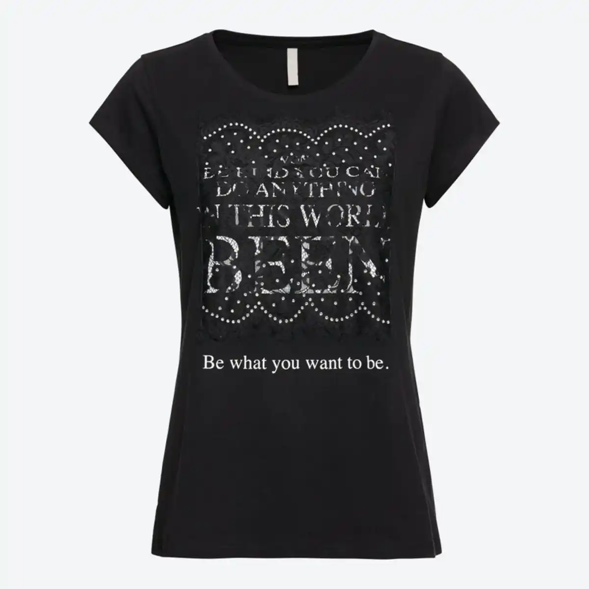 Bild 2 von Damen-T-Shirt aus Baumwolle