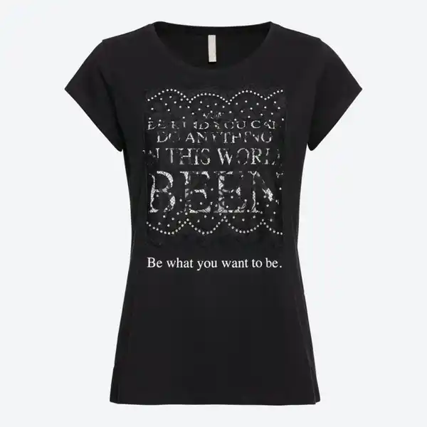 Bild 2 von Damen-T-Shirt aus Baumwolle