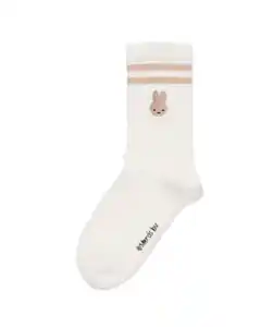Miffy-Damensocken beige