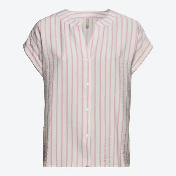 Bild 2 von Damen-Bluse mit V-Ausschnitt