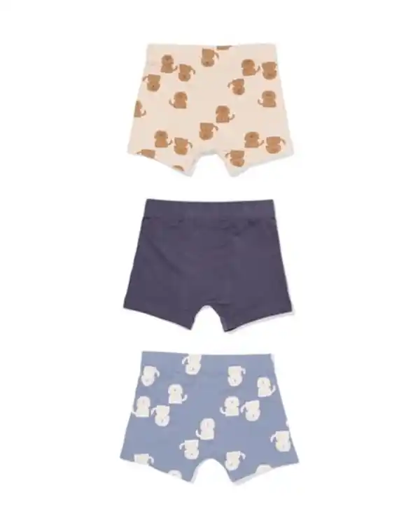 Bild 2 von Kinder-Boxershorts Hunde – 3 Stück blau