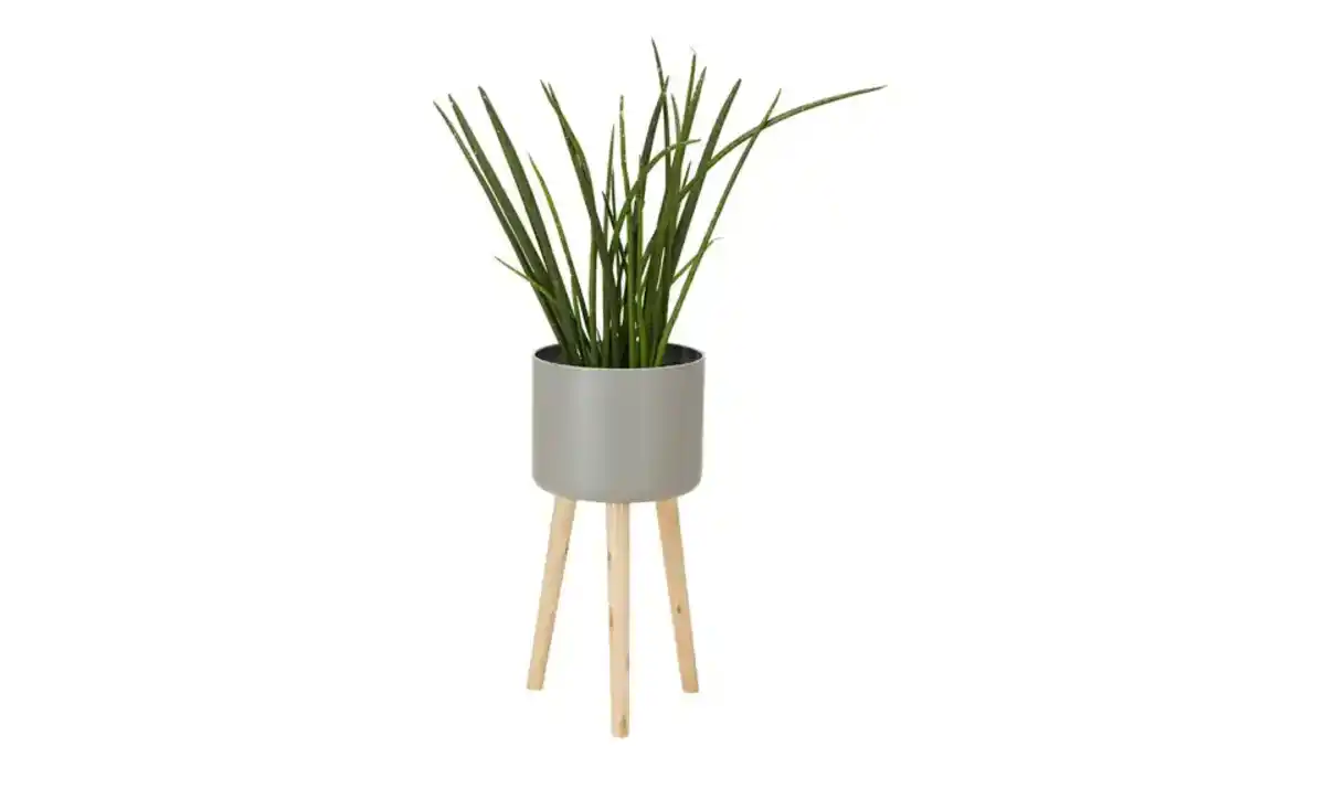 Bild 3 von Übertopf auf Holzbeinen