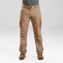 Bild 1 von FORCLAZ Cargohose Herren Backpacking - Travel 500 braun