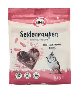 Elles Wildvogelfutter Seidenraupen 125 g